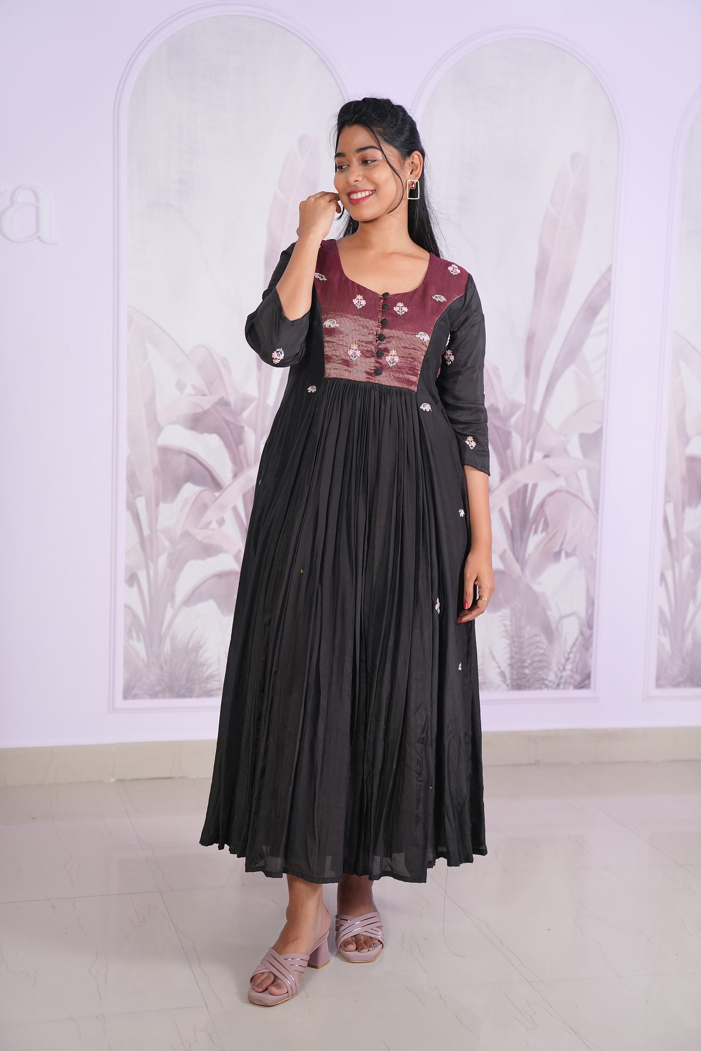 Noir Heritage Dress